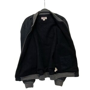 Wallace & Barnes Wool Blend Men's M Full Zip Bomber Baseball Varsity Jacket